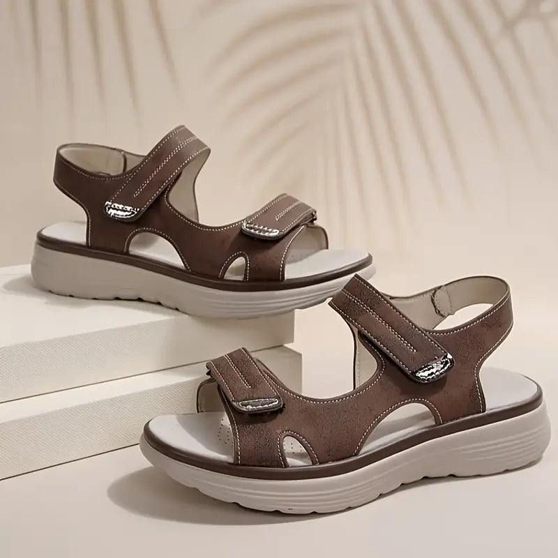 UseFlex – Comfortabele Dames Wandelsandaal met Klittenband CloudWalk™