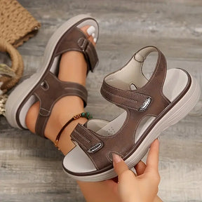 UseFlex – Comfortabele Dames Wandelsandaal met Klittenband CloudWalk™