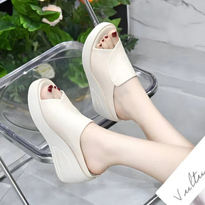 UseFlex – Comfortabele Damesmuil met Sleehak CloudLift™